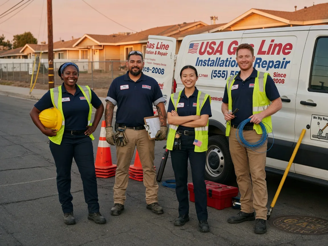 Gas Line Installation company in Athens, LA